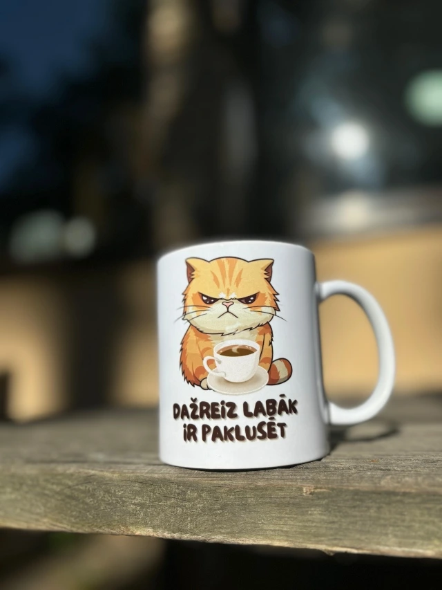 Krūze "Labāk paklusēt"
