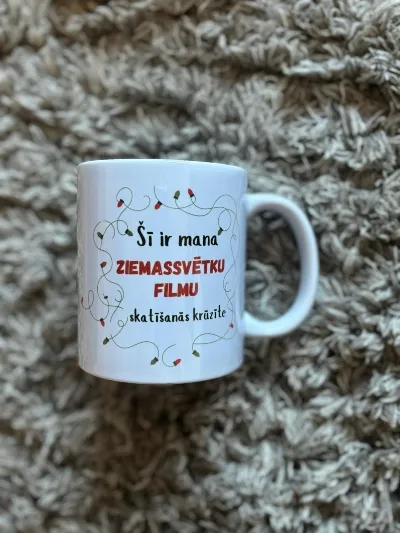 Krūze "Ziemassvētku TV"