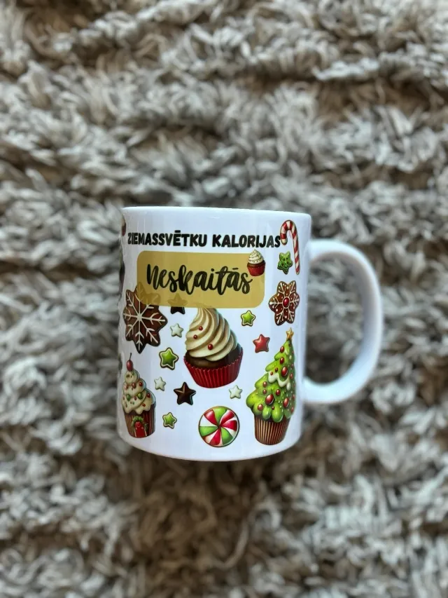 Krūze "Ziemassvētku kalorijas"