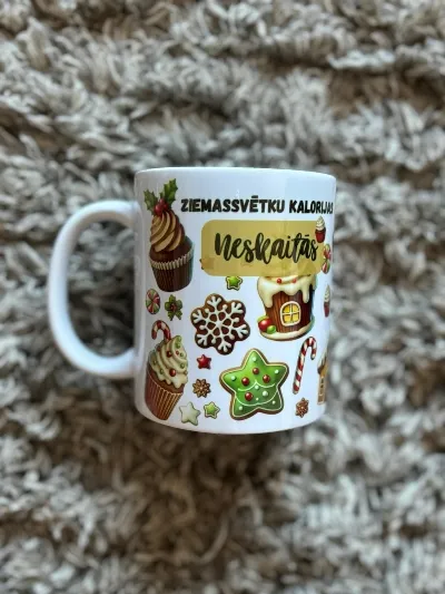 Krūze "Ziemassvētku kalorijas"